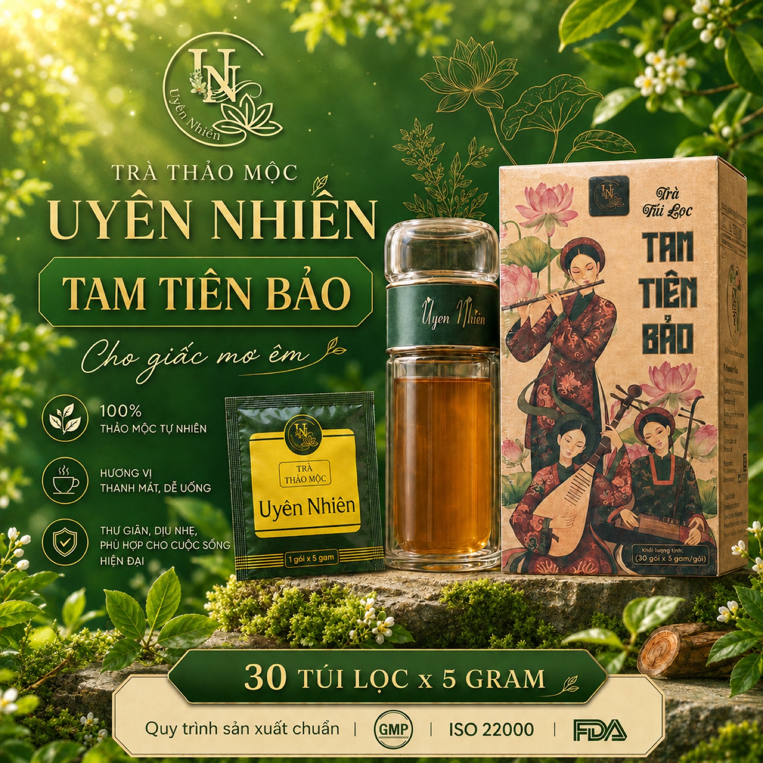 Trà Tam Tiên Bảo