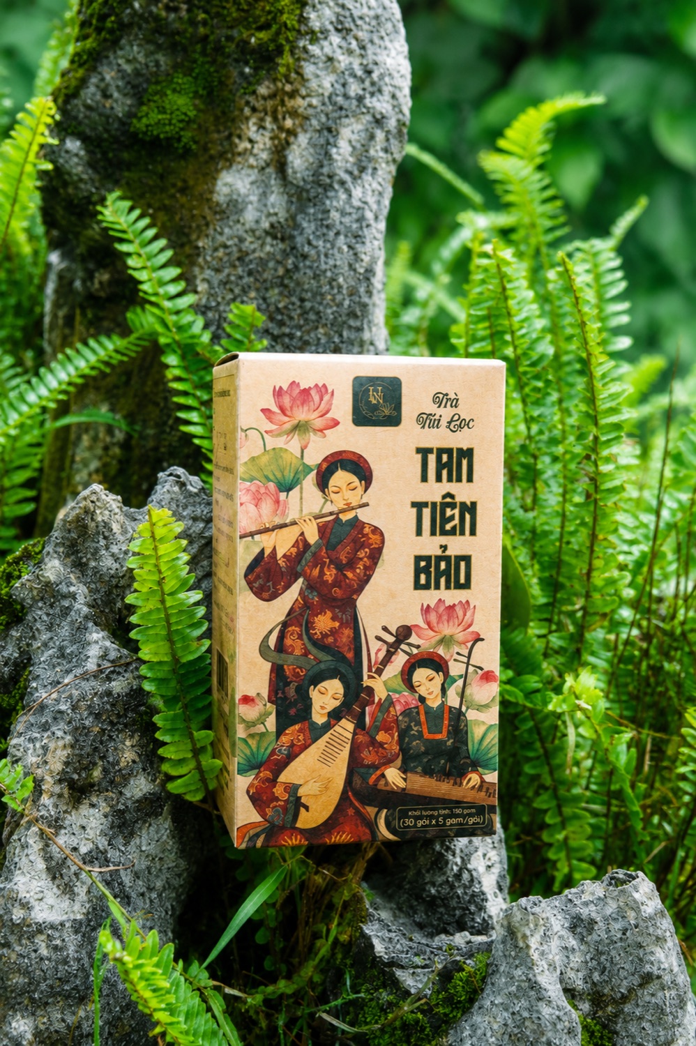 Trà Tam Tiên Bảo giữa thiên nhiên
